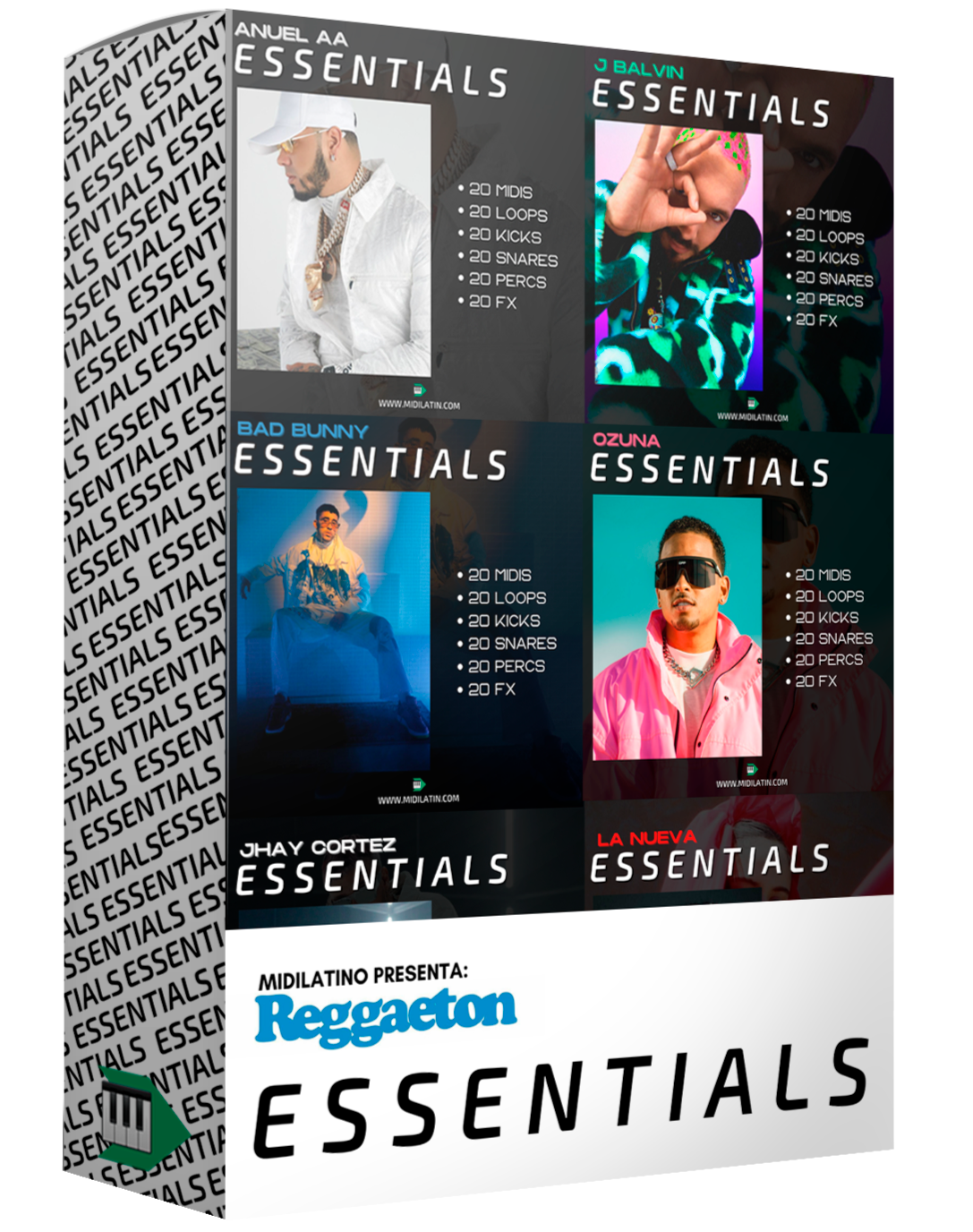 Essentials Pack THE ESSENTIALS (6 PACKS) – Midilatino