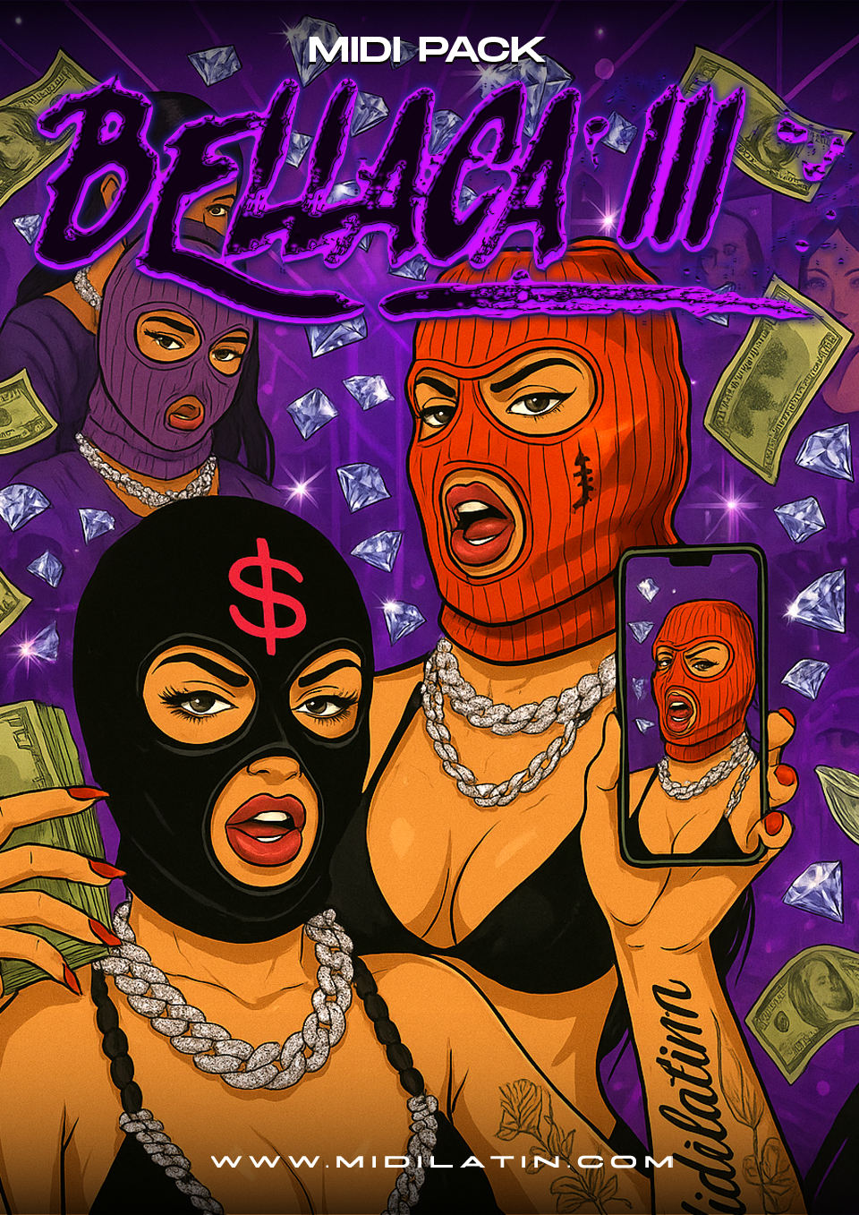 BELLACA PERREO MIDI PACK VOL.3