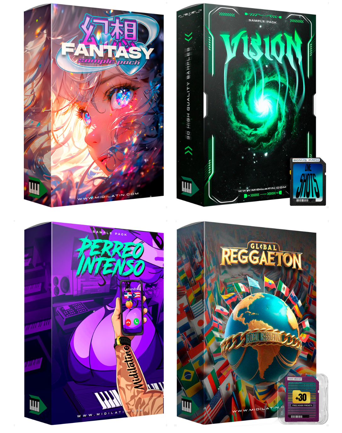 REGGAETON SAMPLE PACK BUNDLE