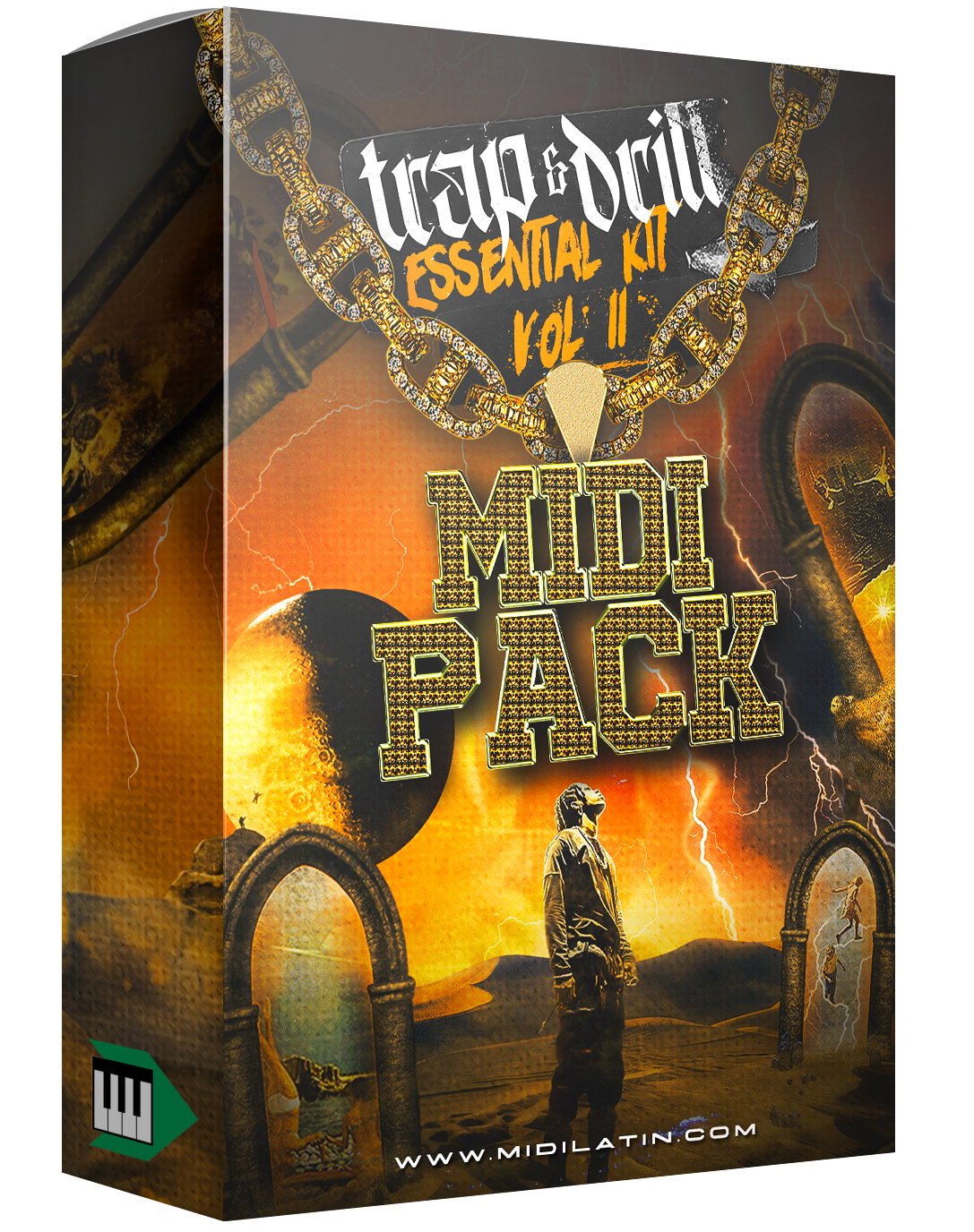 TRAP & DRILL ESSENTIAL MIDI PACK 2