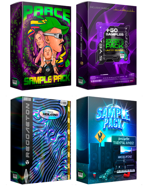 4Gb] Complete REGGAETON Bundle 2023 (+50 Samples, +50 MIDIS