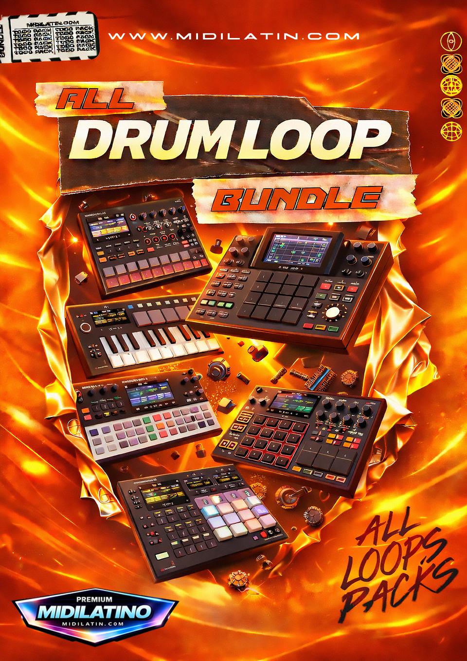 ALL DRUM LOOP & KIT ULTIMATE BUNDLE