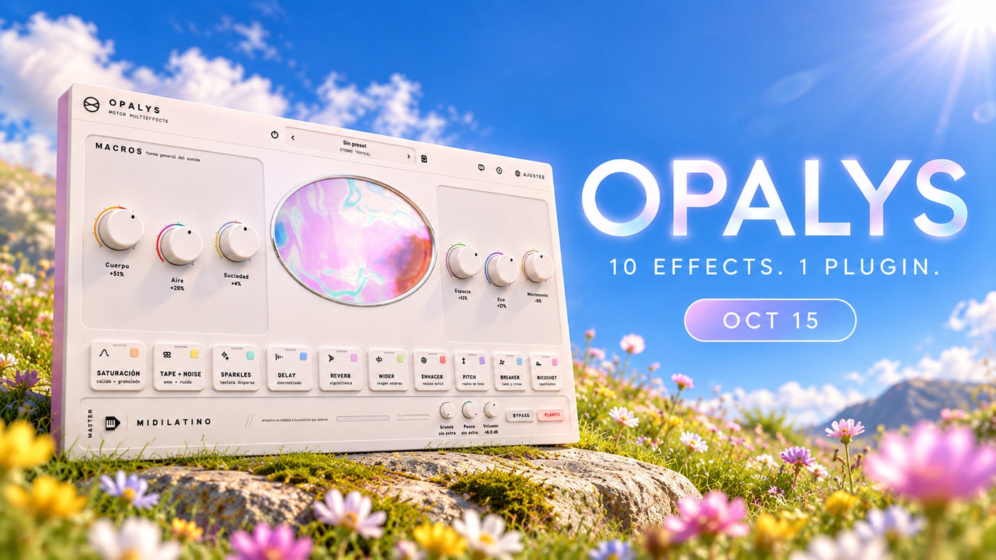 OPALYS · 10 effects. 1 plugin. Oct 15